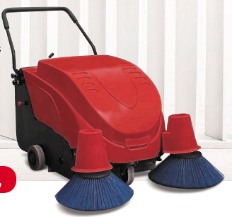 手推式双刷扫地机